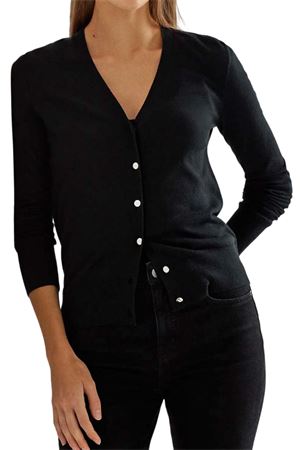 Denzel-Long Sleeve-Sweater-Cotton Modal LAUREN RALPH LAUREN | Cardigan | 200808207001